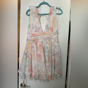 Abercrombie & Fitch Pastel Floral Dress